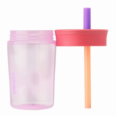 Owala 15oz Tumbler Water Bottles Kids Pink | 5923-LAMXT